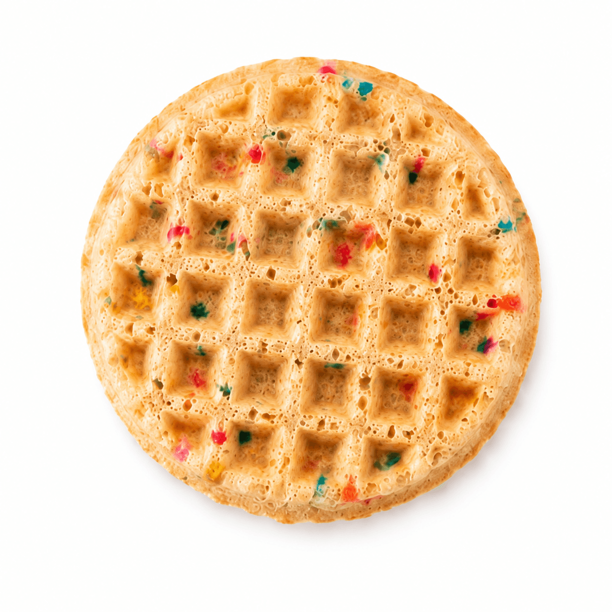 Waffle sabor Birthday Cake